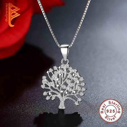 Silver Life Tree necklace New 2018