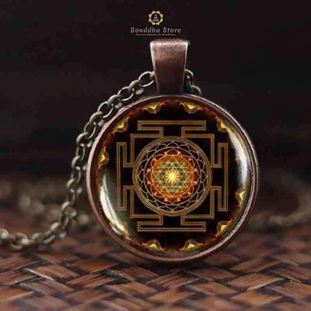 Collier & pendentif sri yantra