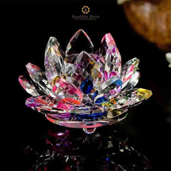 Crystal lotus in different colors