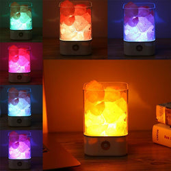 Himalayan salt LED lamp