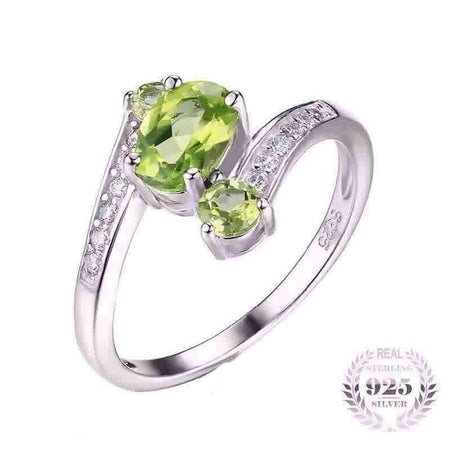 Bague Vitalit En Pridot/ Olivine